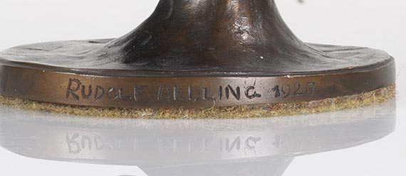 Rudolf Belling - Bildnis Alfred Flechtheim - 