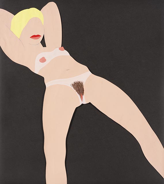 Wesselmann - Study for Great American Nude cut-out