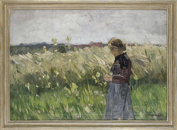 Karl Hagemeister - Im Hochsommer - Frame image