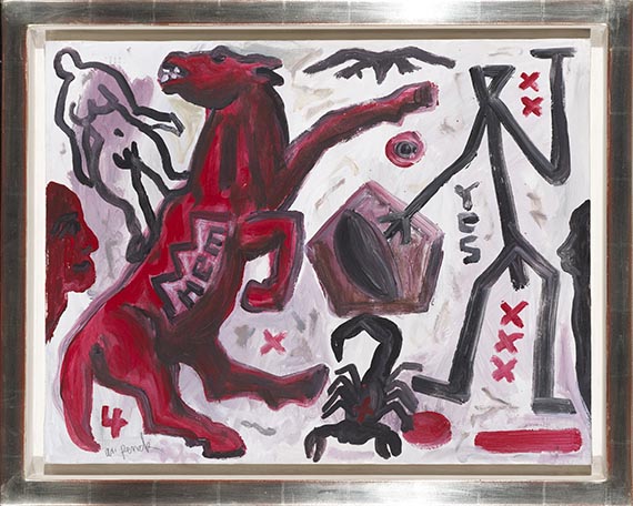 A. R. Penck (d.i. Ralf Winkler) - Ohne Titel - Frame image