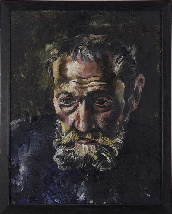 Jean Fautrier - Tête d´homme barbu - Frame image