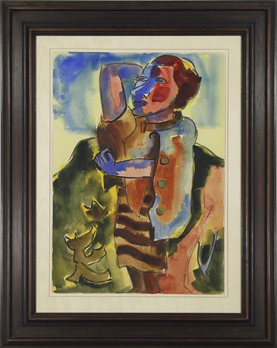 Karl Schmidt-Rottluff - Blick ins Weite - Frame image