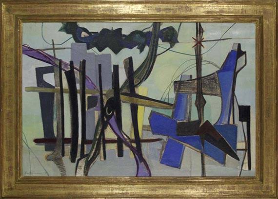 Giuseppe Santomaso - La Vite Viola - Frame image