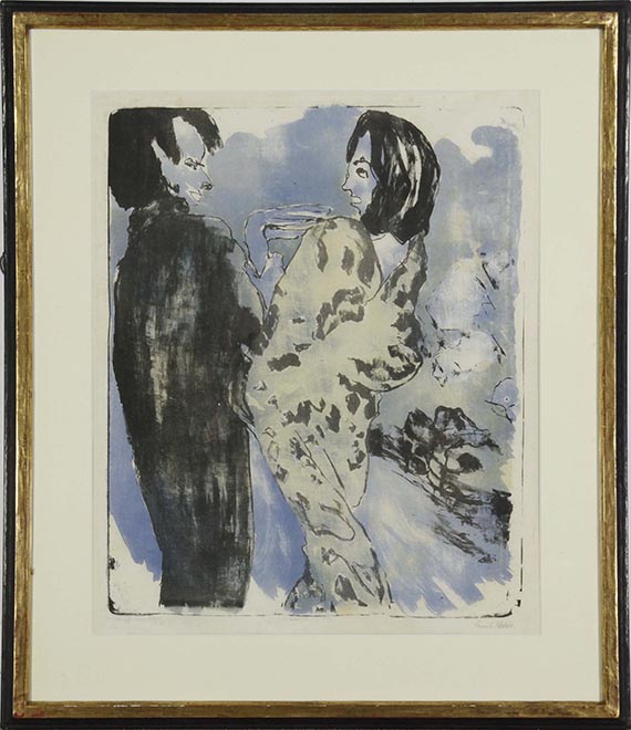 Emil Nolde - Junges Paar - Frame image