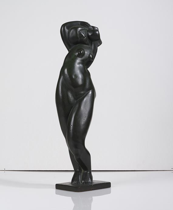 Alexander Archipenko - Weiblicher Akt (La Negresse) - Back side