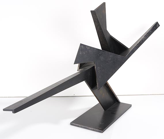 Hans Uhlmann - Stahlskulptur - Back side