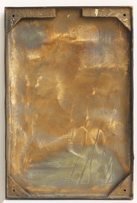 Günther Förg - Ohne Titel - Back side