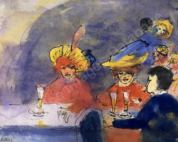 EMIL NOLDEIm Café (At t...