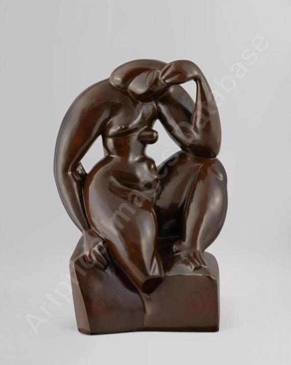 ALEXANDER ARCHIPENKOFemme assise (1912)