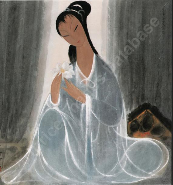 FENGMIAN LINMaiden with a Lotus ...