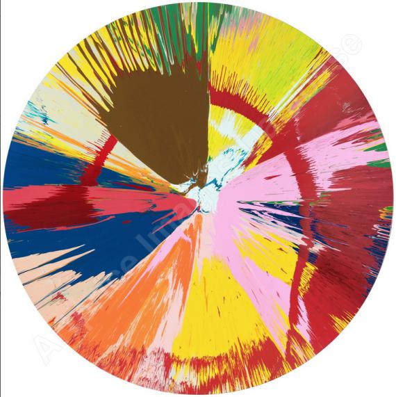 DAMIEN HIRSTBeautiful, Hurtling,...