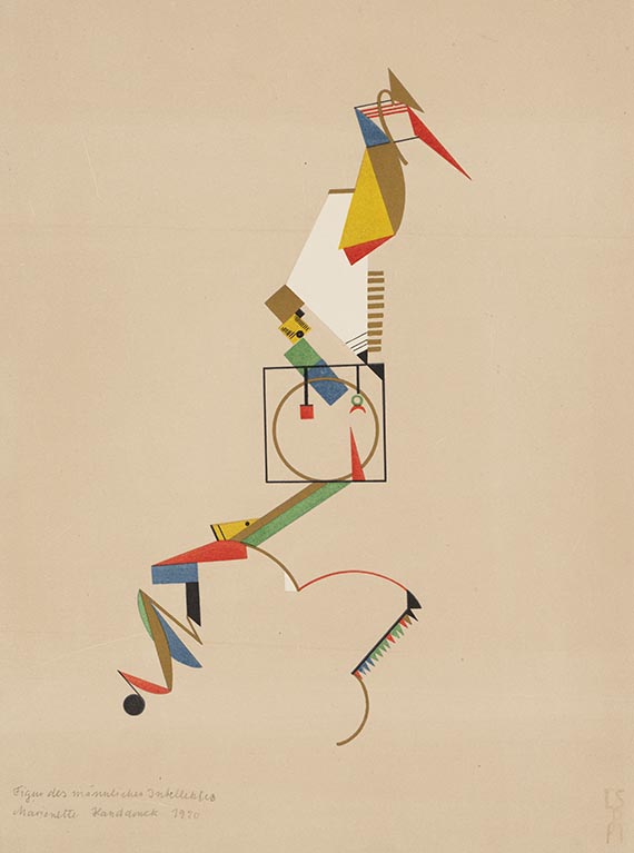 Lothar Schreyer - Figur des männlichen Intellektes