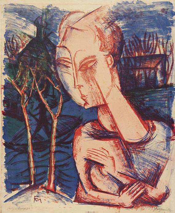 Conrad Felixmüller - Die ferne Geliebte