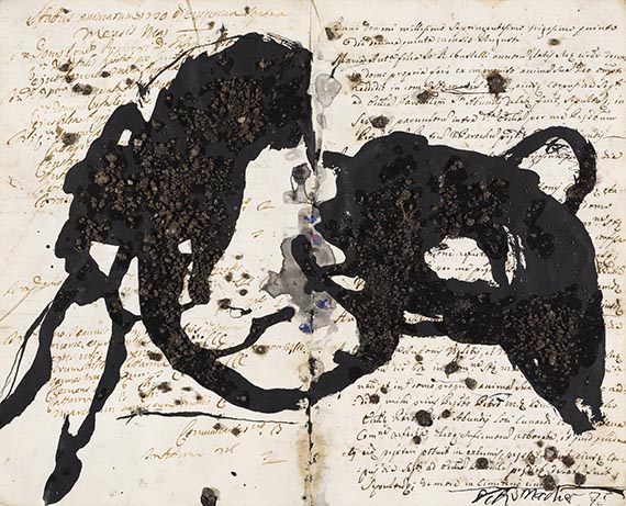 Emil Schumacher - G - ML 23 (Latino Maccheronico)