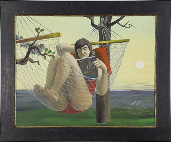 Wolfgang Mattheuer - Hängematte - Frame image