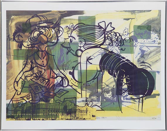 Sigmar Polke - Leave the Lab and enter the Office - Frame image