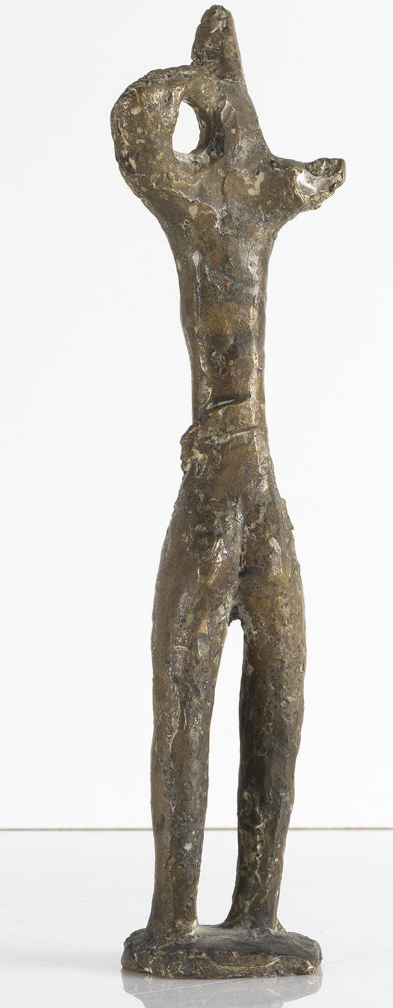 Toni Stadler - Stehender Knabe - Back side