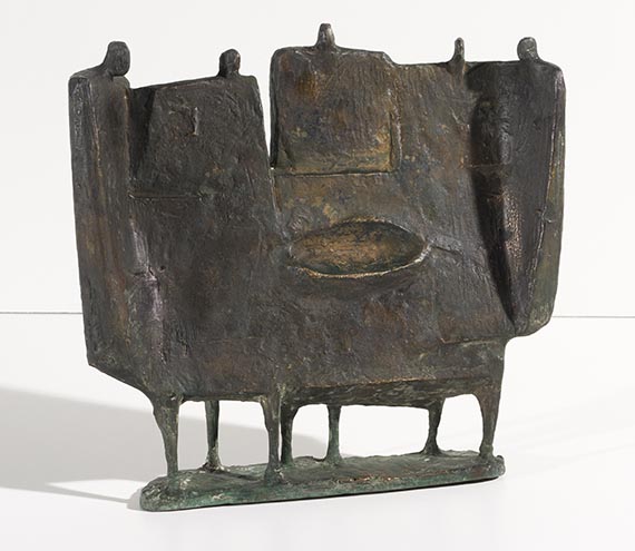 Fritz Koenig - Kleine Mensa - Back side