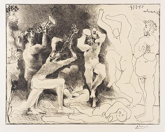 Pablo Picasso - La Danse des faunes