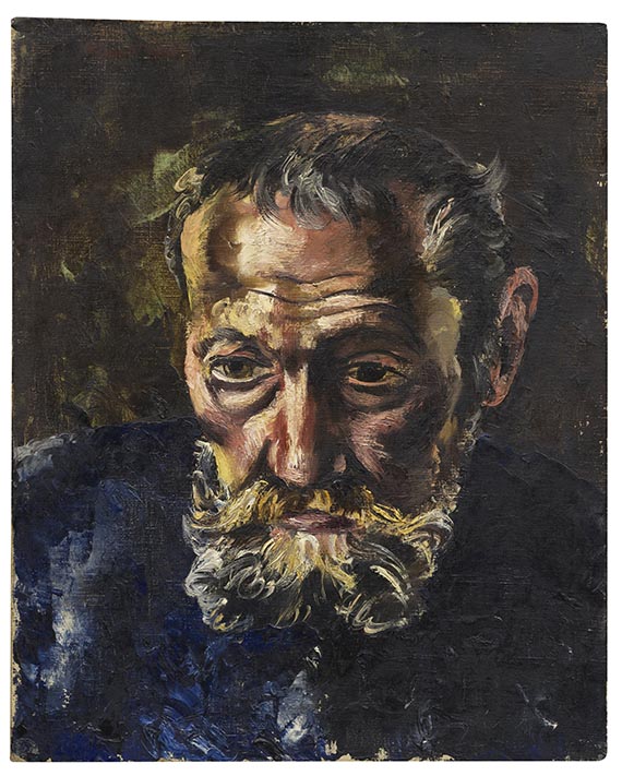 Jean Fautrier - Tête d’homme barbu