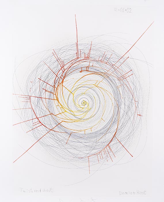 Damien Hirst - Twist and Shout