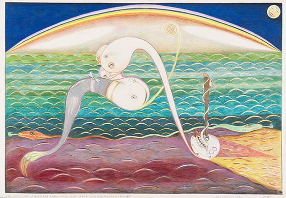 Friedrich Schröder-Sonnenstern - Der Wettlauf zwischen Kopf und Beinen oder Lebensnarrenläufer