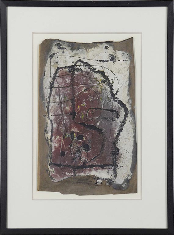 Emil Schumacher - G-67/1958 - Frame image