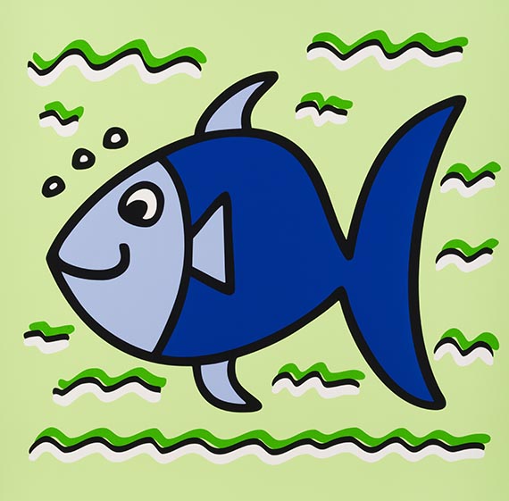 James Rizzi - Icons I, II, III und IV sowie 1 Bl. Beigabe - 