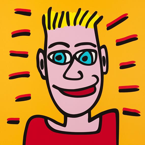 James Rizzi - Icons I, II, III und IV sowie 1 Bl. Beigabe - 