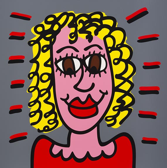 James Rizzi - Icons I, II, III und IV sowie 1 Bl. Beigabe - 