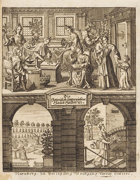   - Von Arachne und Penelope getreulich unterwiesene Hauß-Halterin