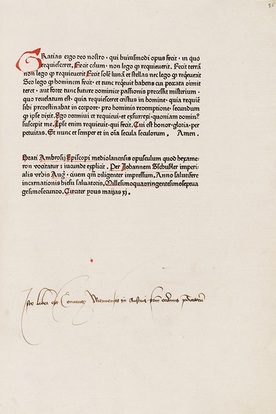  Ambrosius - Hexameron - 