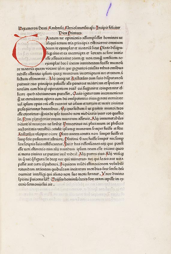 Ambrosius - Hexameron