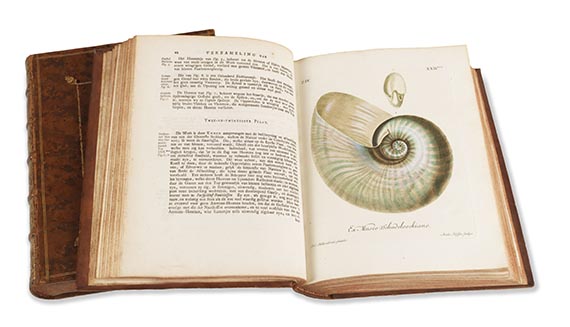 Georg Wolfgang Knorr - Verlustiging der oogen en van den geest. 6 Teile in 2 Bänden - 