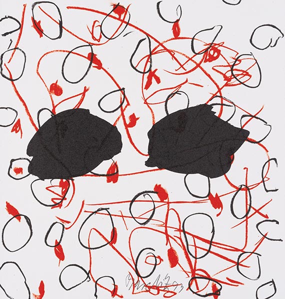 Georg Baselitz - Eward Quinn, Georg Baselitz. Eine fotografische Studie