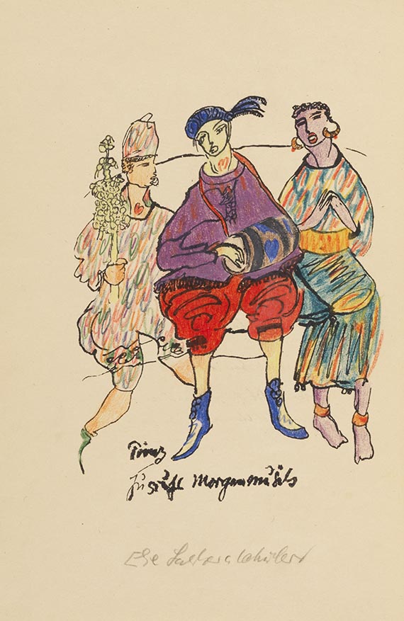 Else Lasker-Schüler - Theben. Vorzugsausgabe - 