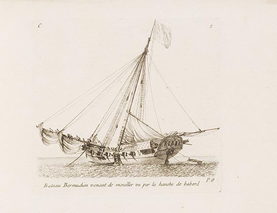 Jeanne-Francois Ozanne - Différents Sujets de Marine - 