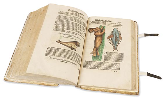 Conrad Gesner - Thierbuch - Vogelbuch - Fischbuch - 