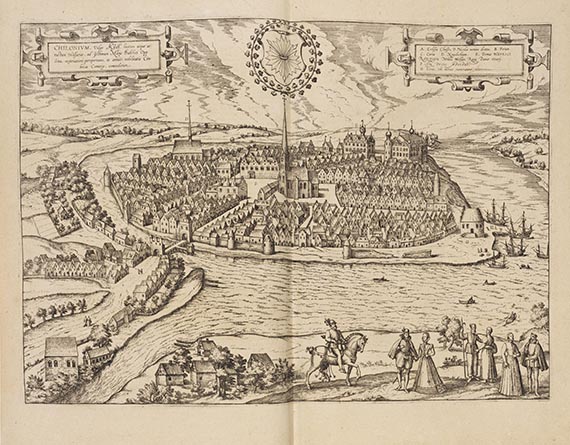  Braun-Hogenberg - Civitates orbis terrarum. 6 Teile in 2 Bänden - 