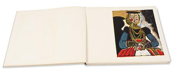 Pablo Picasso - Linolschnitte. Mit Widmung + Zeichnung von Picasso. - 