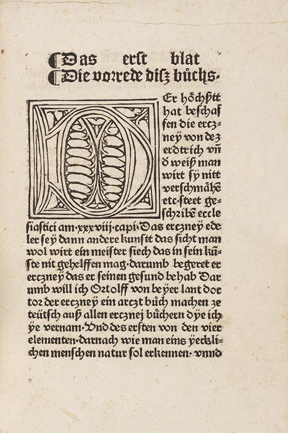 Ortolff von Bayrlandt - Arzneibuch