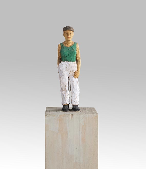 Stephan Balkenhol - Frau mit Hut - 