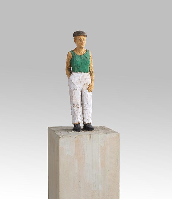 Stephan Balkenhol - Frau mit Hut - 