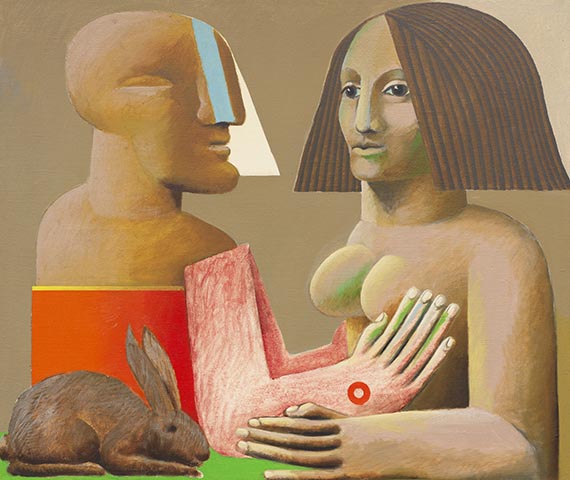 Horst Antes - Hochzeitsbild II