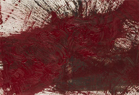 Hermann Nitsch - Schüttbild - 