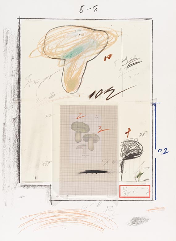 Cy Twombly - Natural History Part I, Mushrooms - 