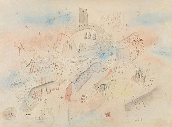 Wols - Ohne Titel (Stadtlandschaft)