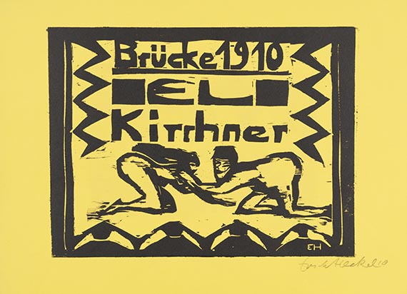 Ernst Ludwig Kirchner - V. Jahresmappe der Künstlergruppe ”Brücke” - 