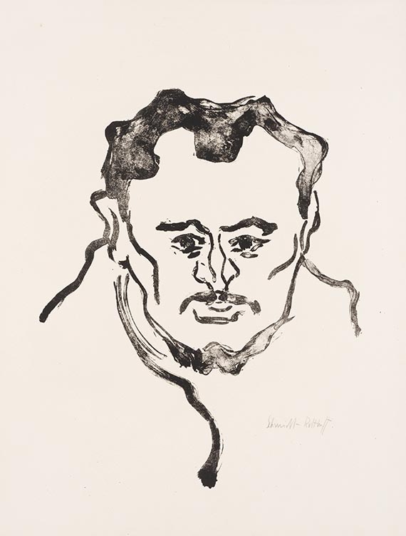 Karl Schmidt-Rottluff - IV. Jahresmappe der Künstlergruppe "Brücke" - 