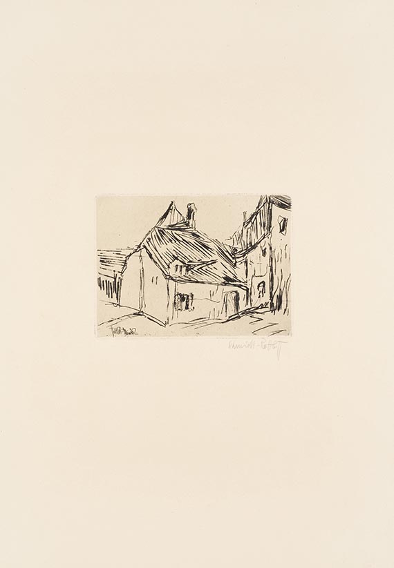 Karl Schmidt-Rottluff - IV. Jahresmappe der Künstlergruppe "Brücke" - 